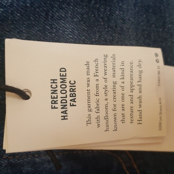 Levi's Made & Crafted 721 High Rise SKINNY West Coast Blues Jeans - Picture 7 of 9